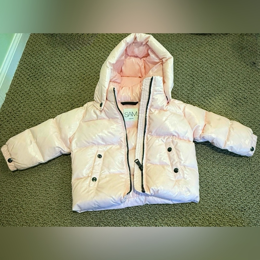 SAM Light Pink Puffer Jacket